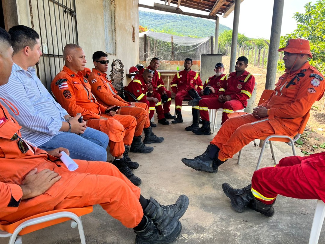 Parceria entre Prefeitura de Jaguarari e Corpo de Bombeiros visa fortalecimento de ações da Brigada Jaguatirica